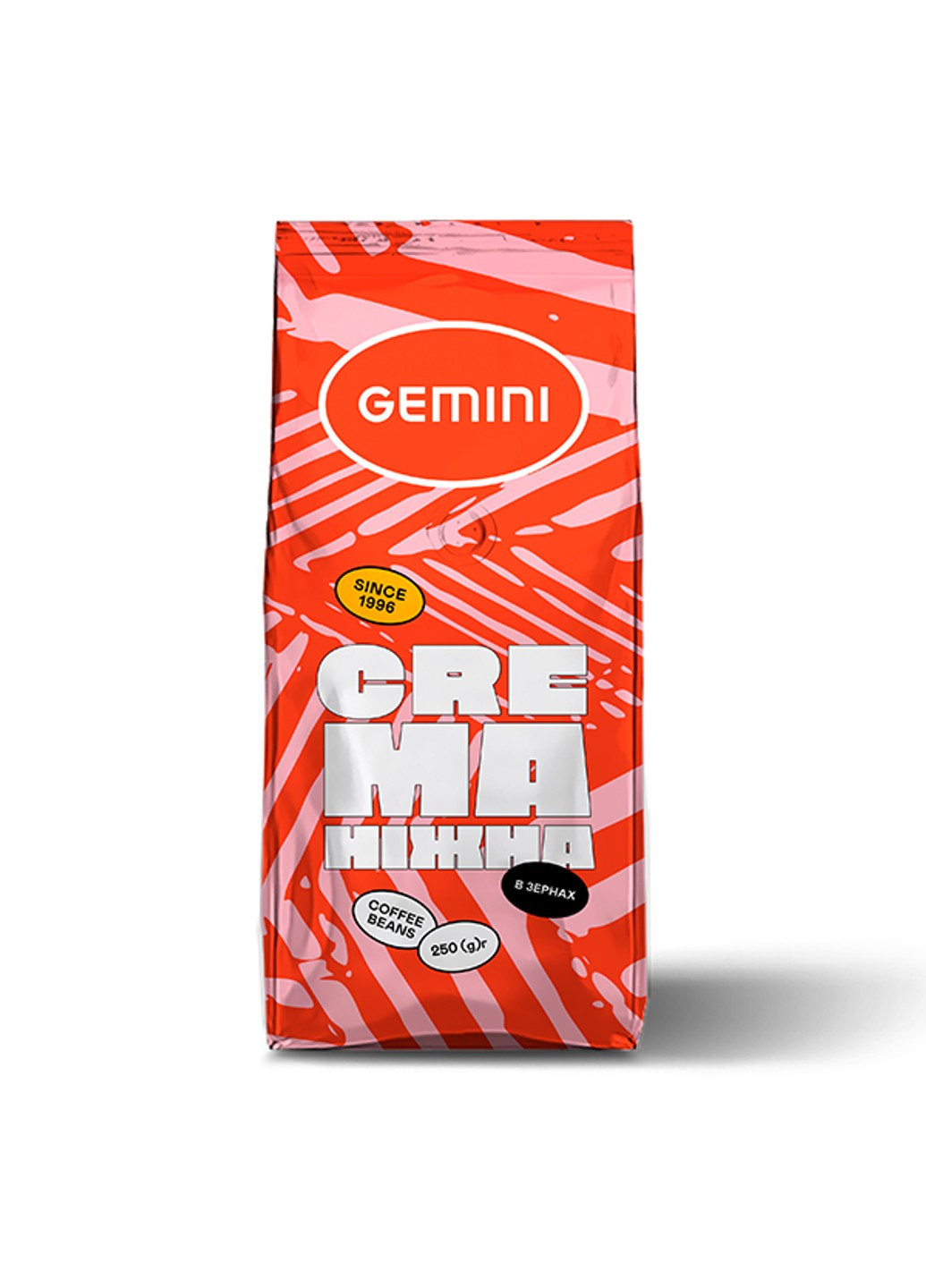 Кофе Crema в Зернах 250 г Gemini (253918705)
