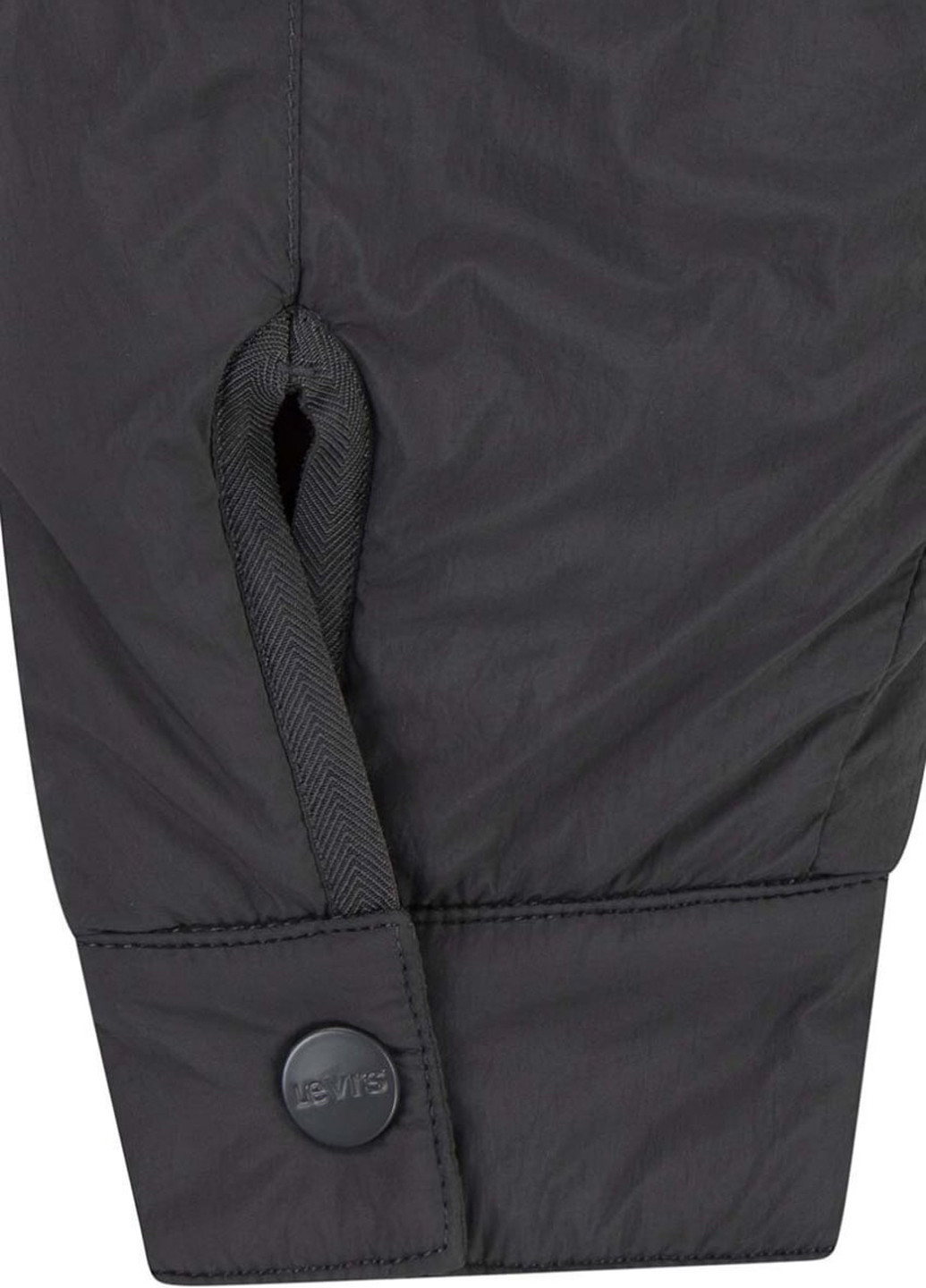 Черная демисезонная куртка двухсторонняя Levi's