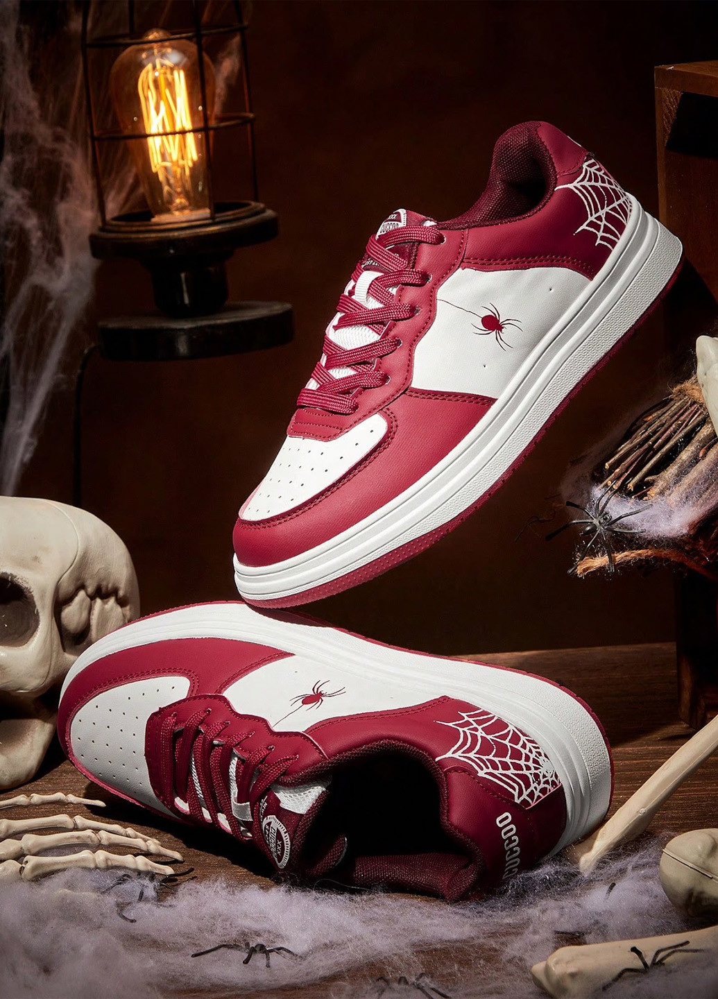 Кроссовки SHEIN красные демисезоны (325115554)