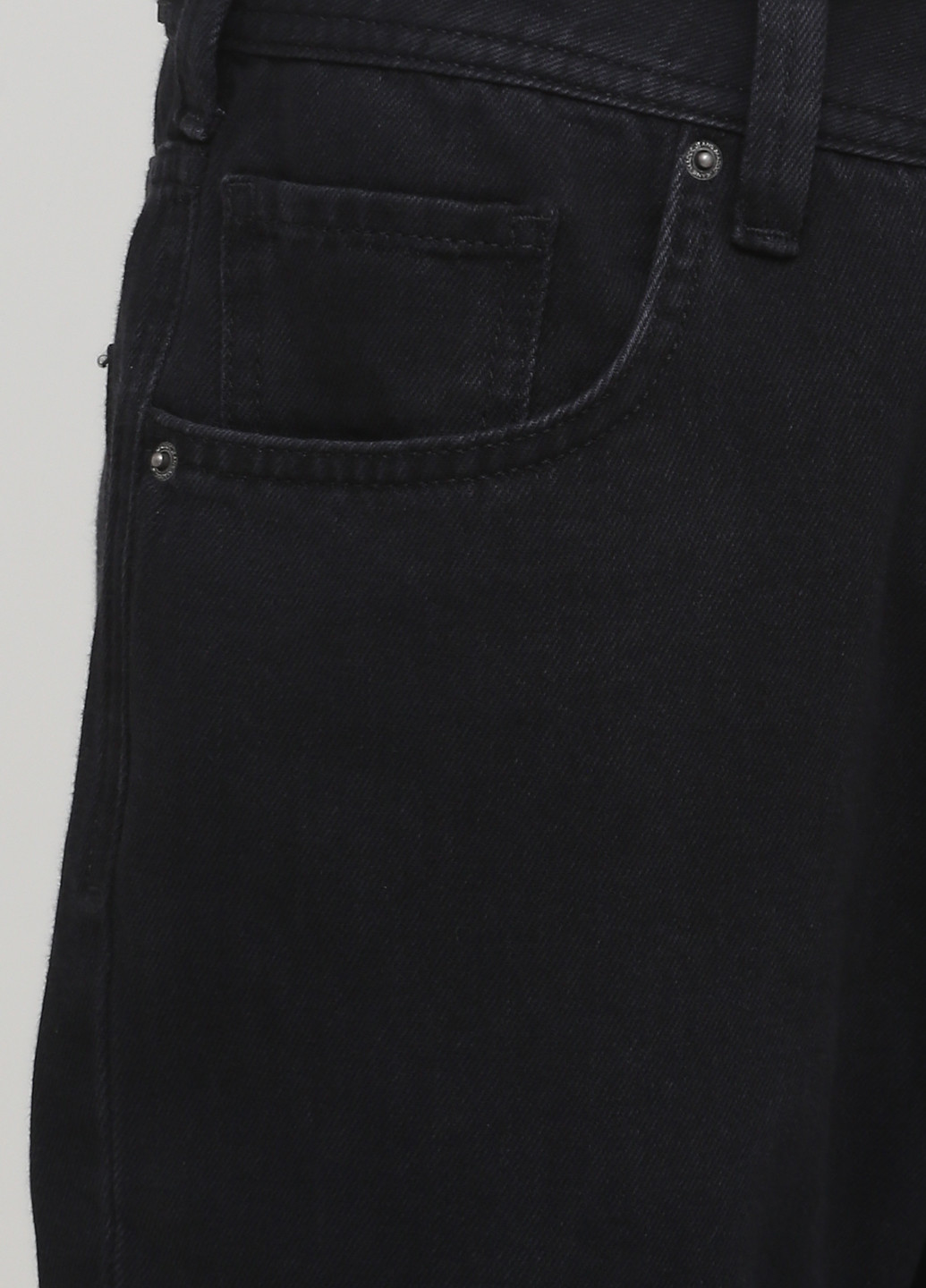Черные летние прямые джинсы Madoc Jeans