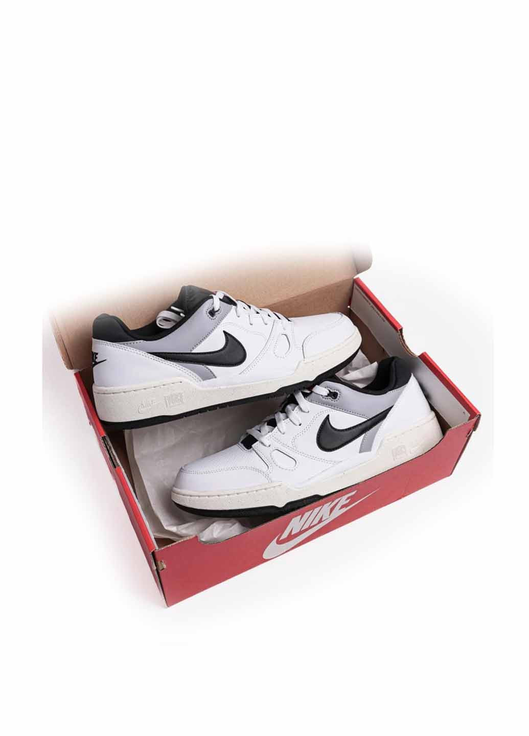 Білі Осінні кросівки fb1362-101 Nike FULL FORCE LO