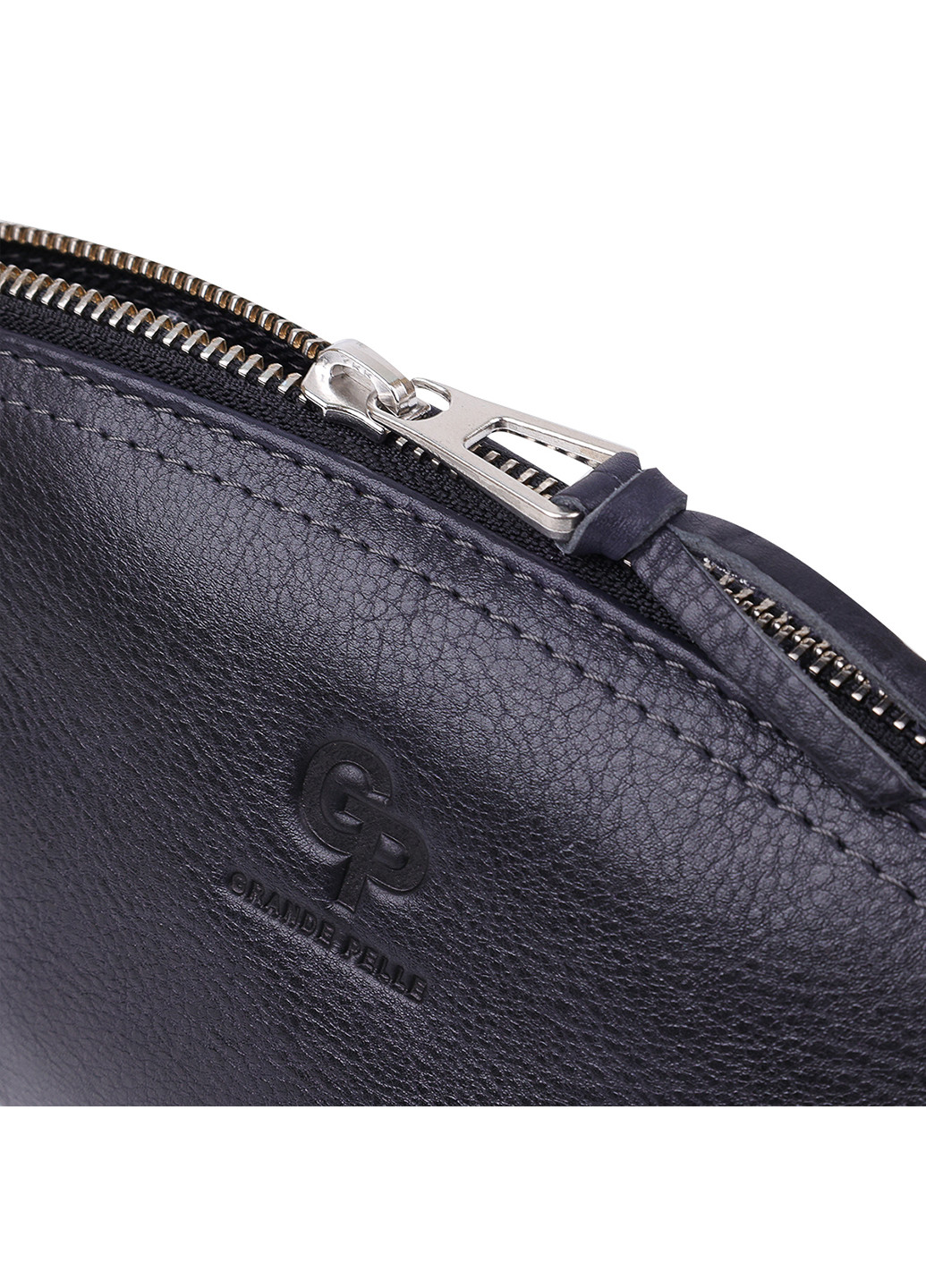 Жіноча шкіряна косметичка 23х10х8 см Grande Pelle (252416331)