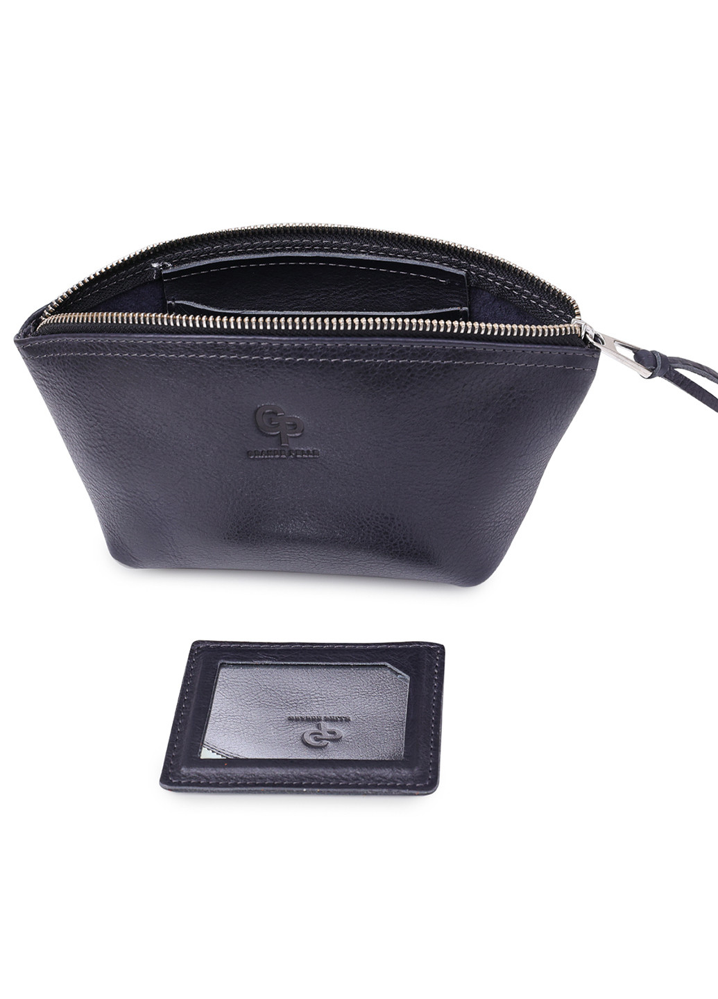 Жіноча шкіряна косметичка 23х10х8 см Grande Pelle (252416331)