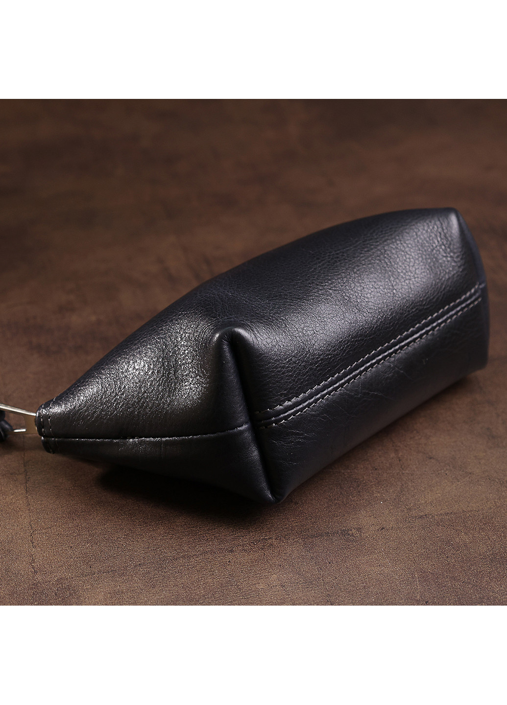 Жіноча шкіряна косметичка 23х10х8 см Grande Pelle (252416331)