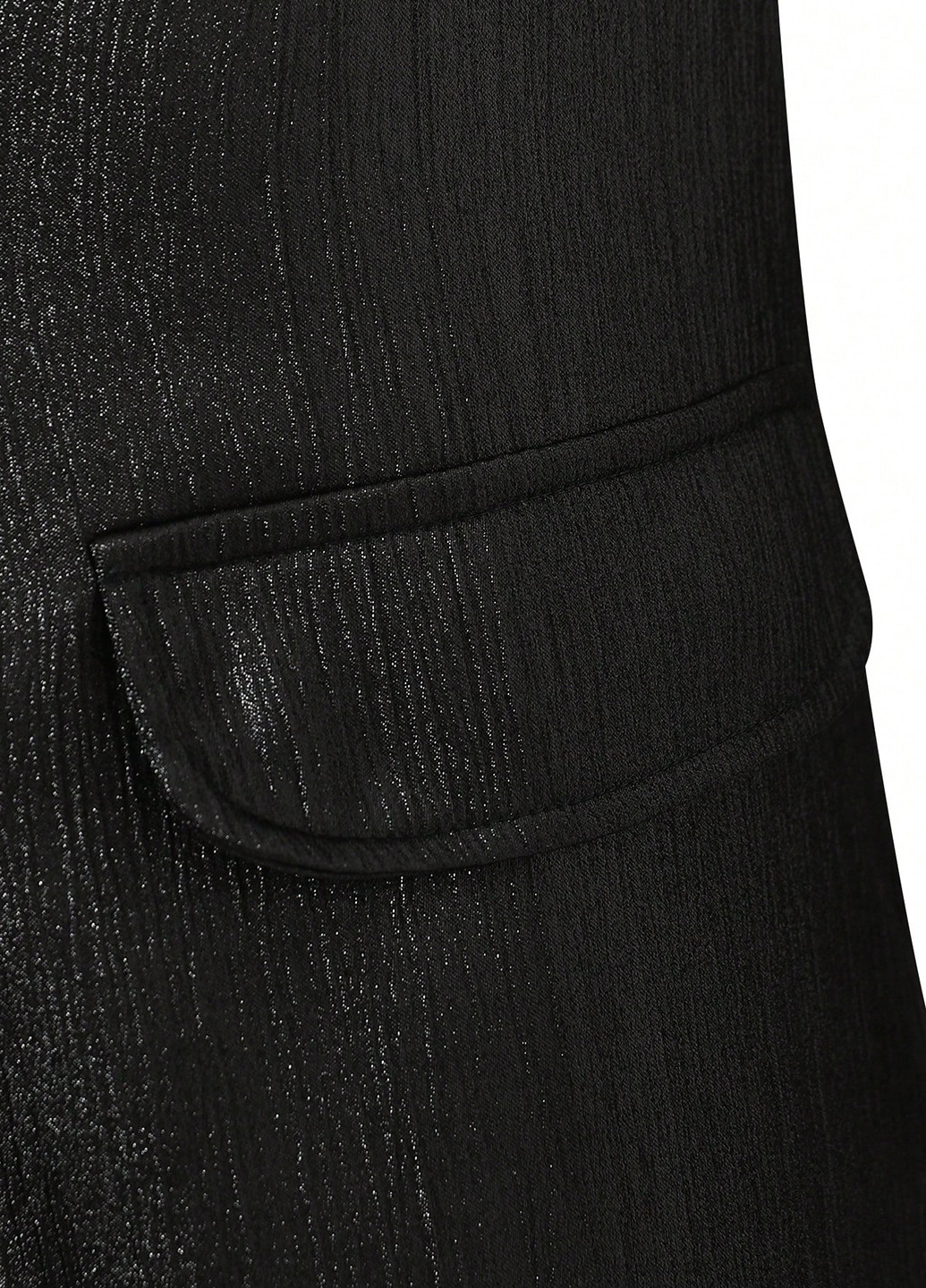 Чорний демісезонний костюм (піджак, штани) брючний SHEIN