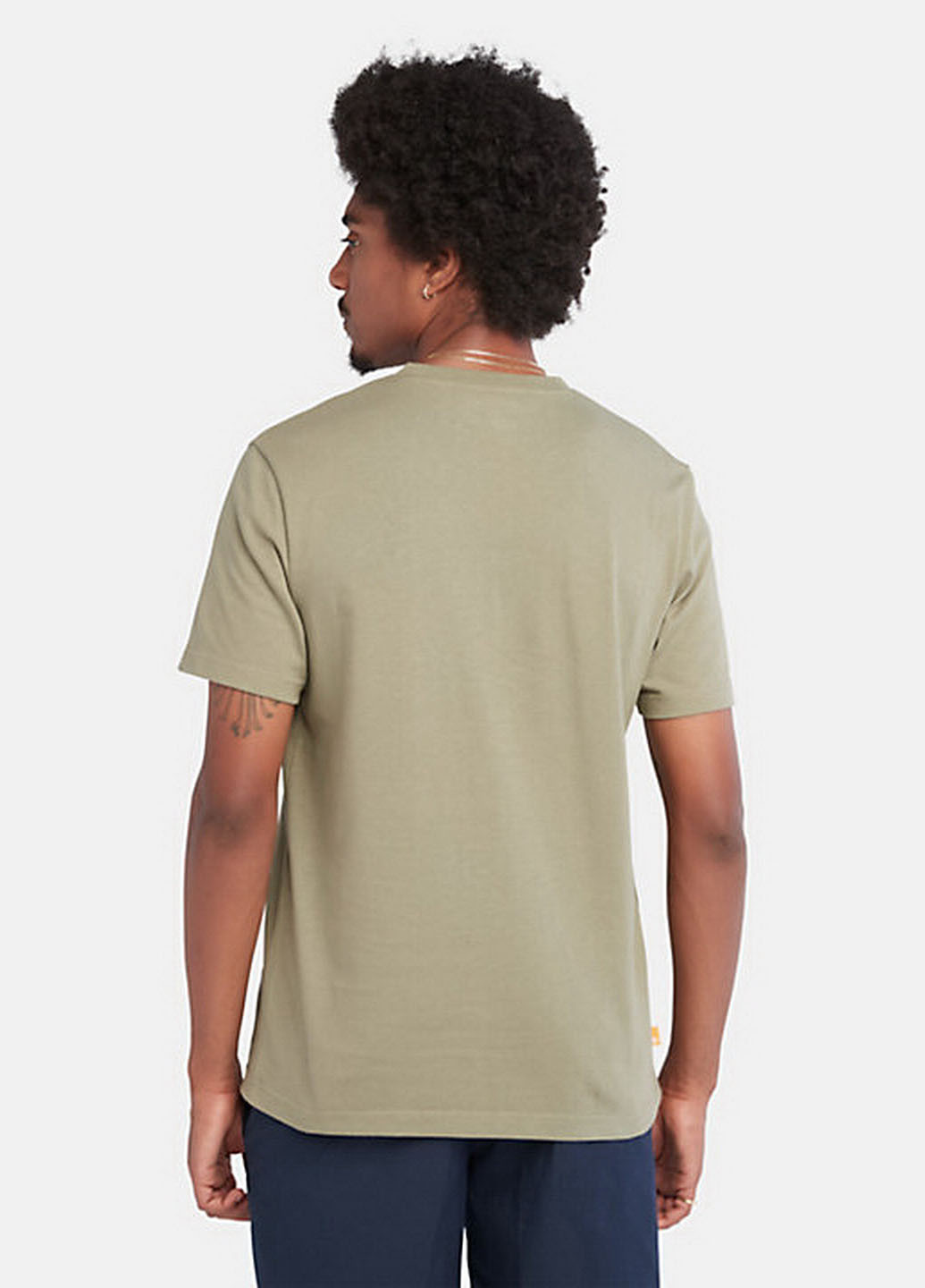 Оливкова футболка Timberland