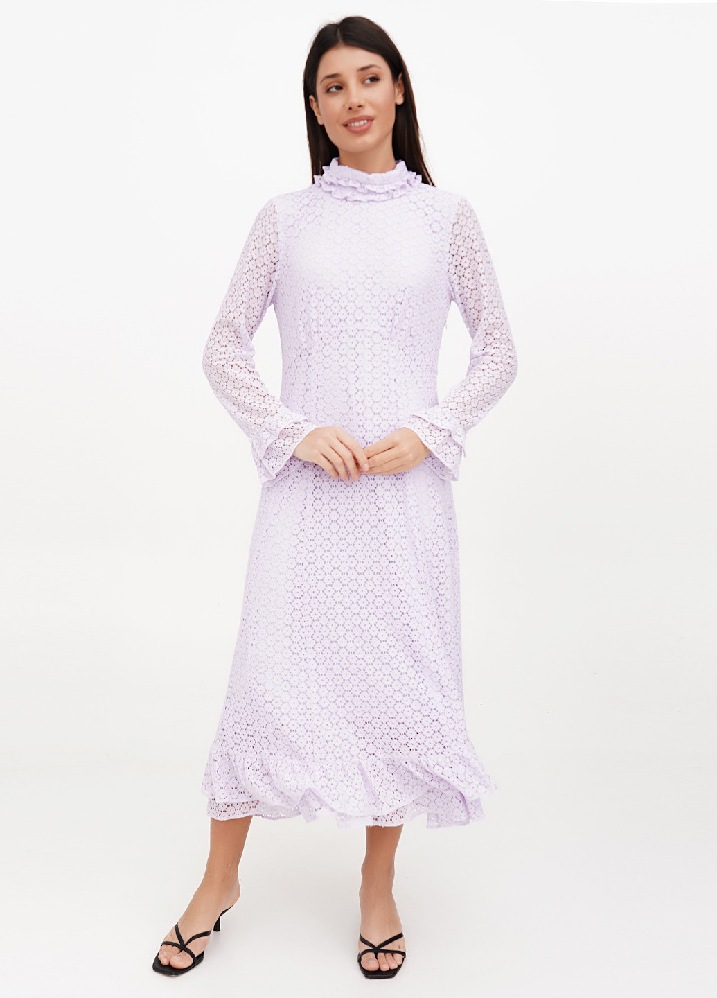 Бузкова кежуал сукня J.Crew однотонна