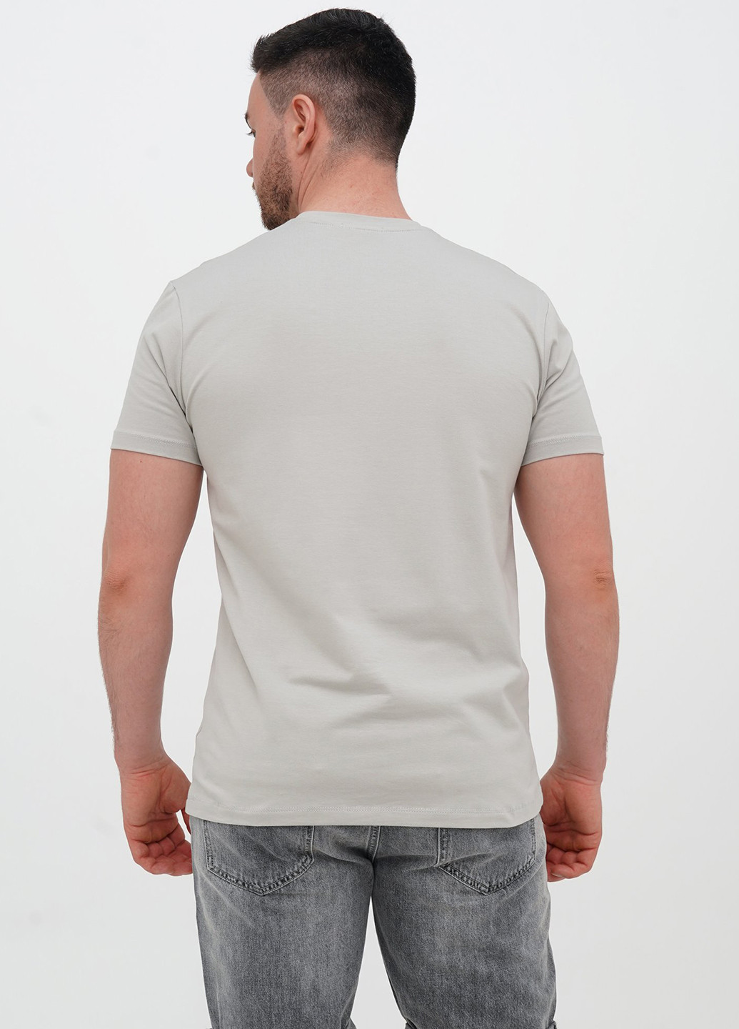 Светло-серая футболка Trend Collection