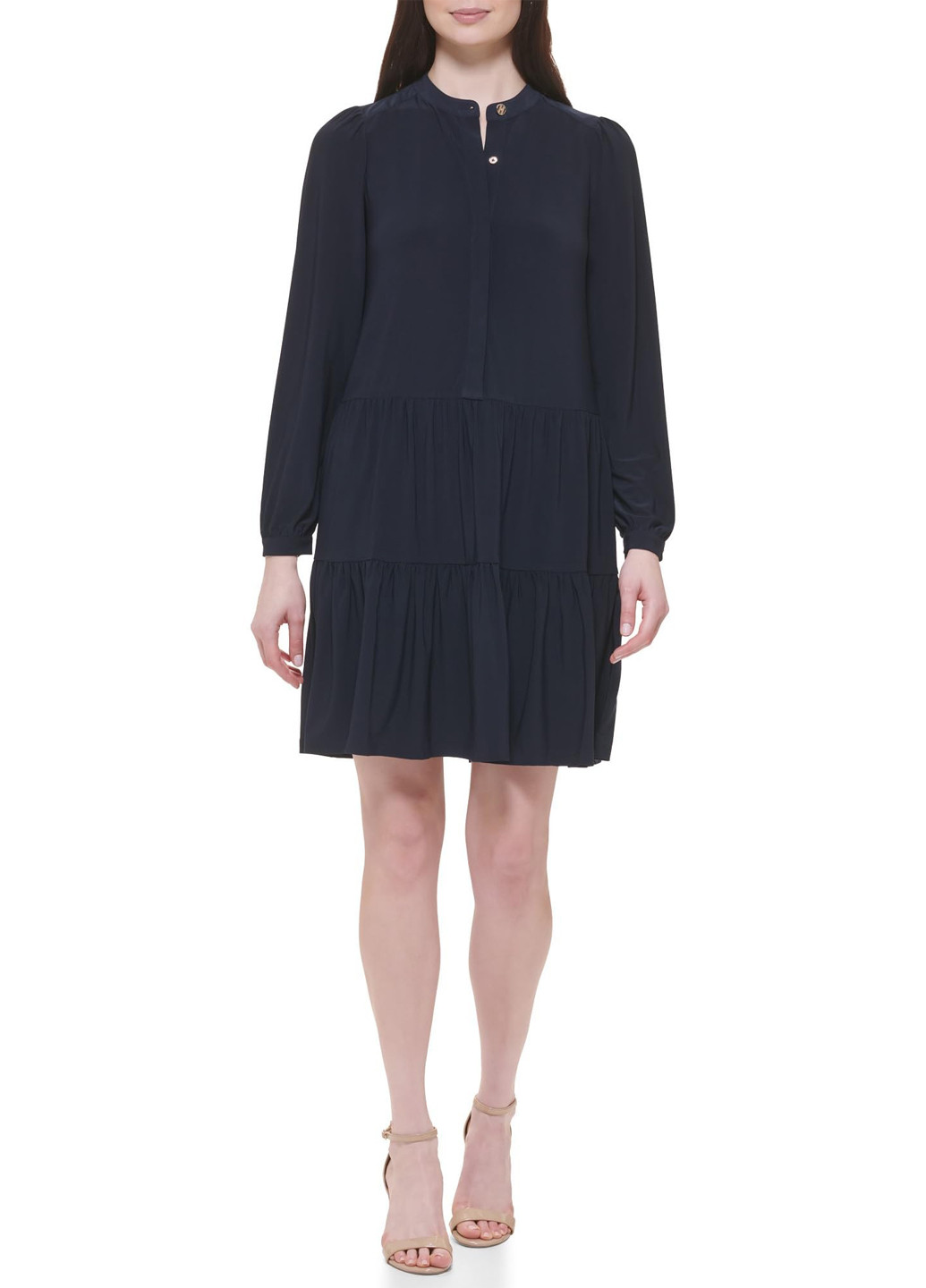 Темно-синя кежуал сукня Tommy Hilfiger однотонна