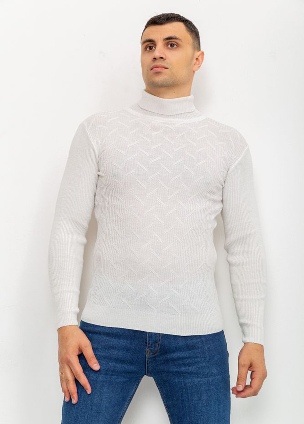 Молочный демисезонный свитер Ager