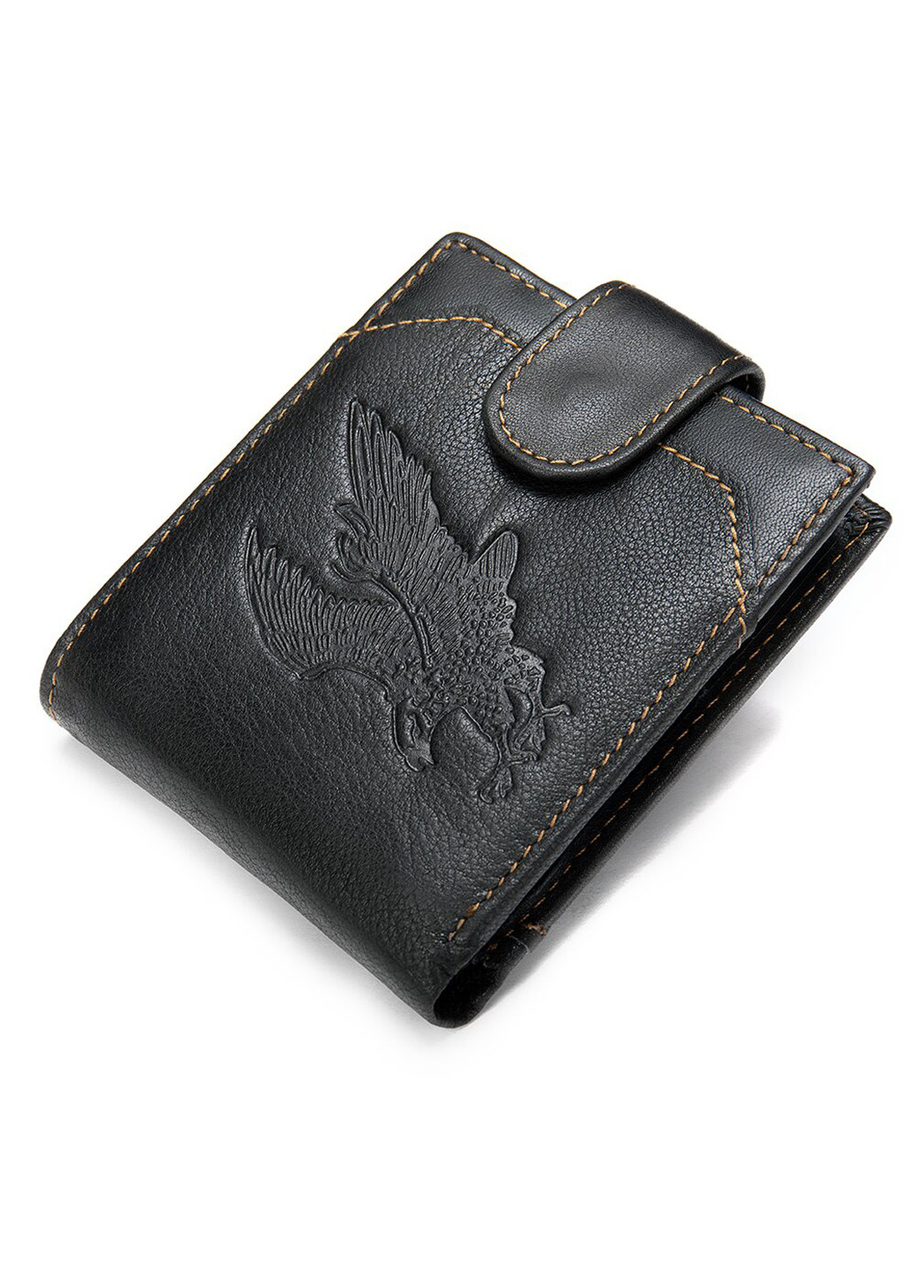 Мужское кожаное портмоне 9,5х11х2 см Vintage (242188866)
