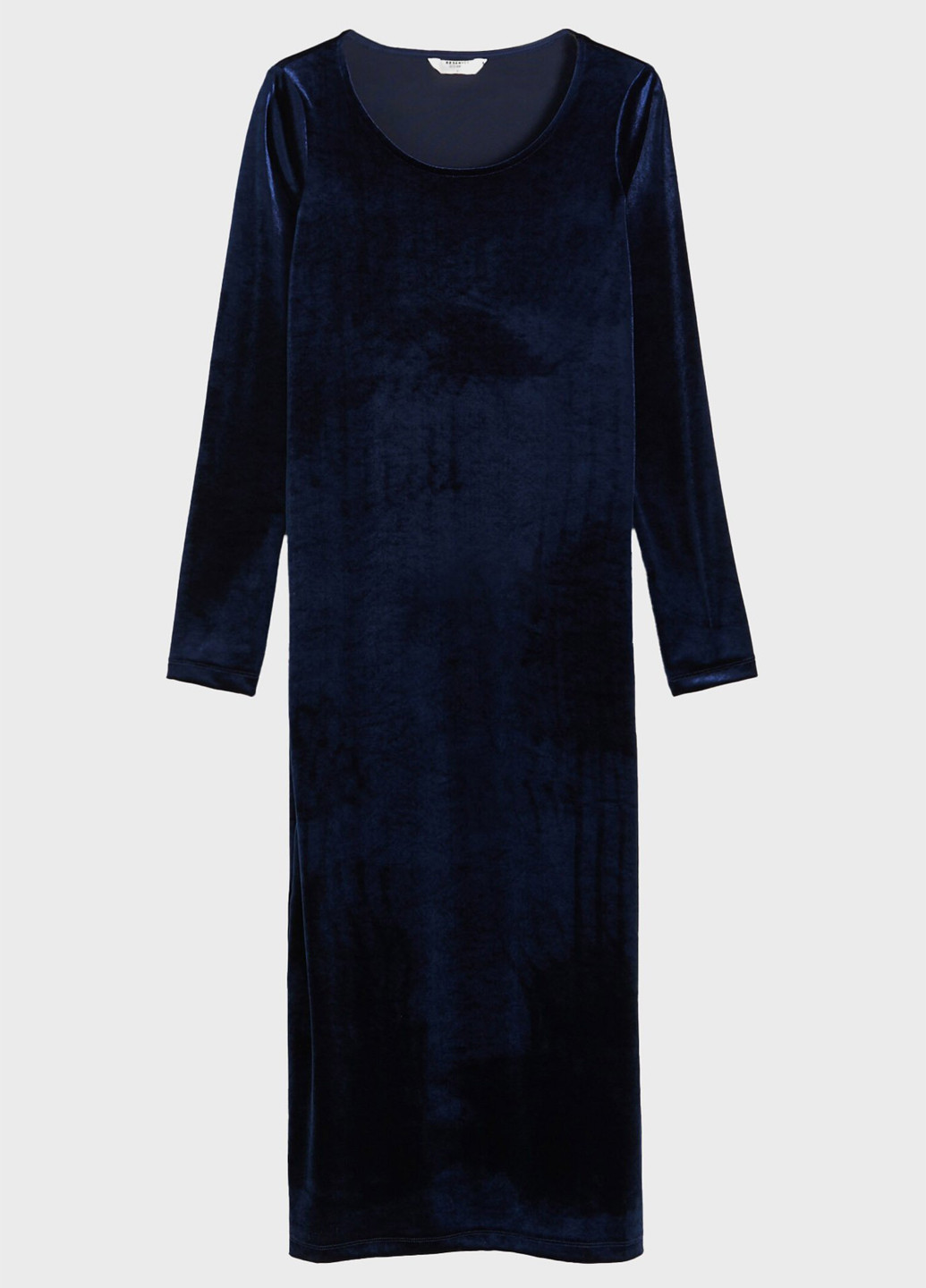 Синя коктейльна сукня для вагітних футляр Reserved однотонна