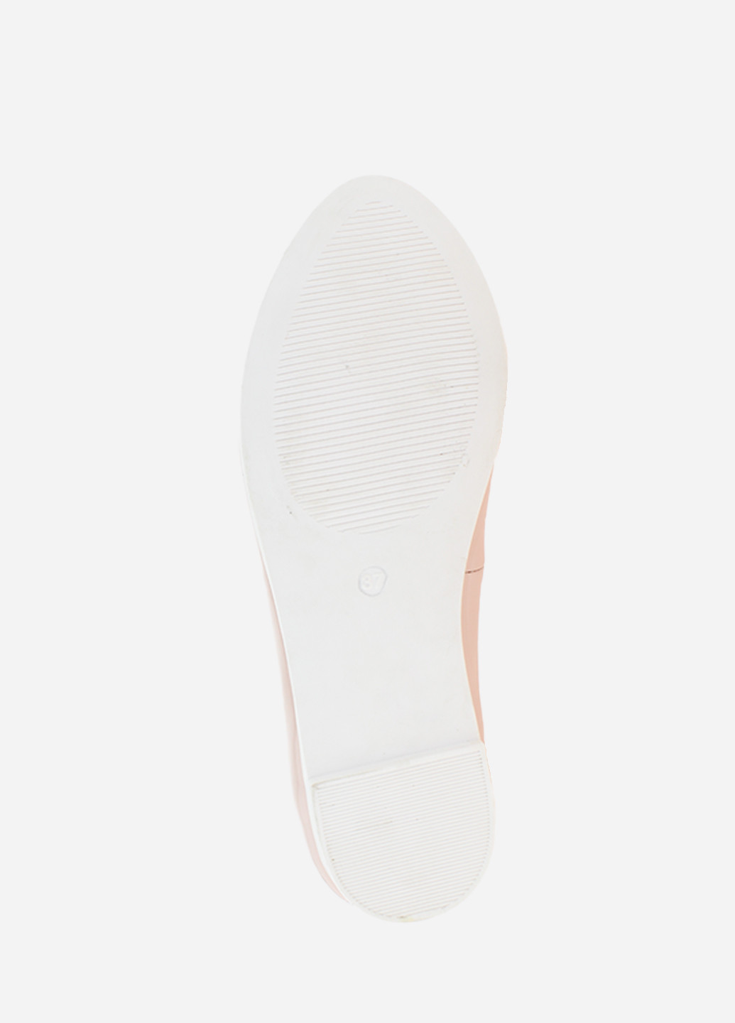 Женские балетки rw01 пудровый Weles | пудровые однотонные натуральная кожа (222537389)