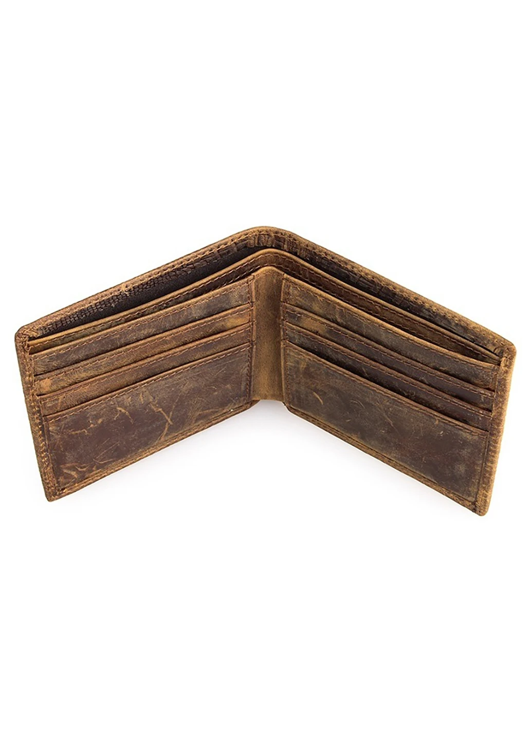 Чоловічий шкіряний гаманець 11,5x9,5 см Vintage (252127515)