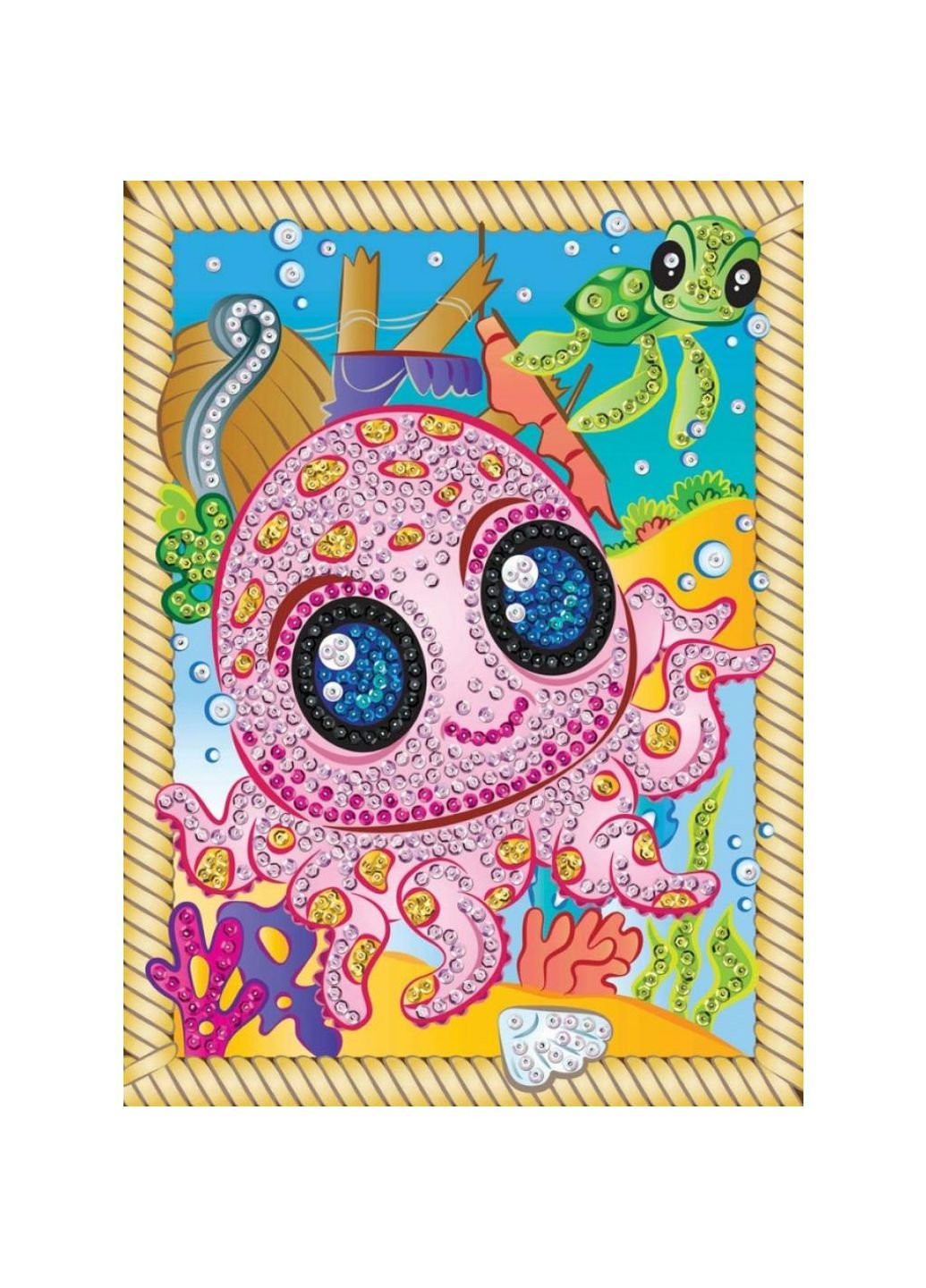 Набір для творчості SMOOGLES Восьминіг (SA1813) Sequin Art (254068568)