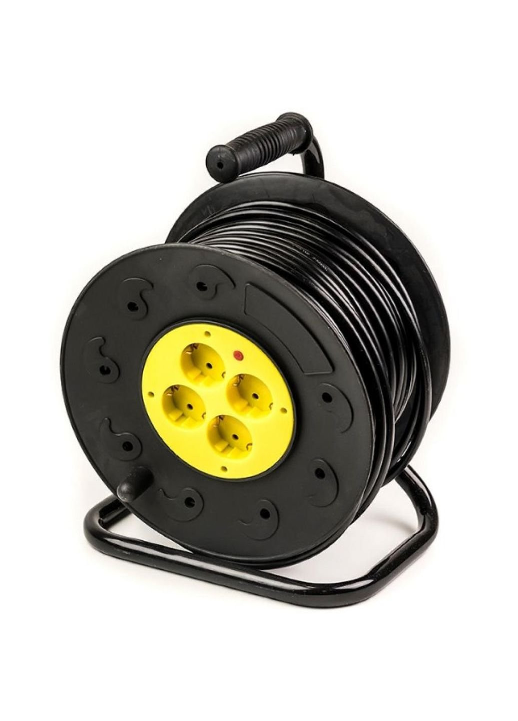 Подовжувач мережі 50 м, 3x2.5мм2, 16А, (JY-2002/50) (PPRA16M50S4L) PowerPlant (251409400)
