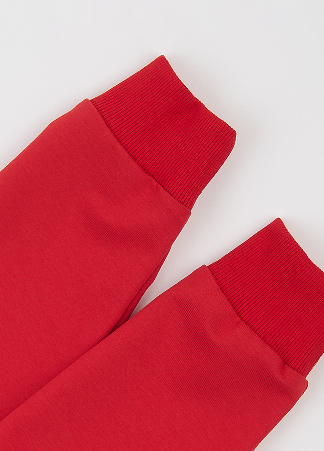 Garnamama світшот однотонний червоний кежуал бавовна