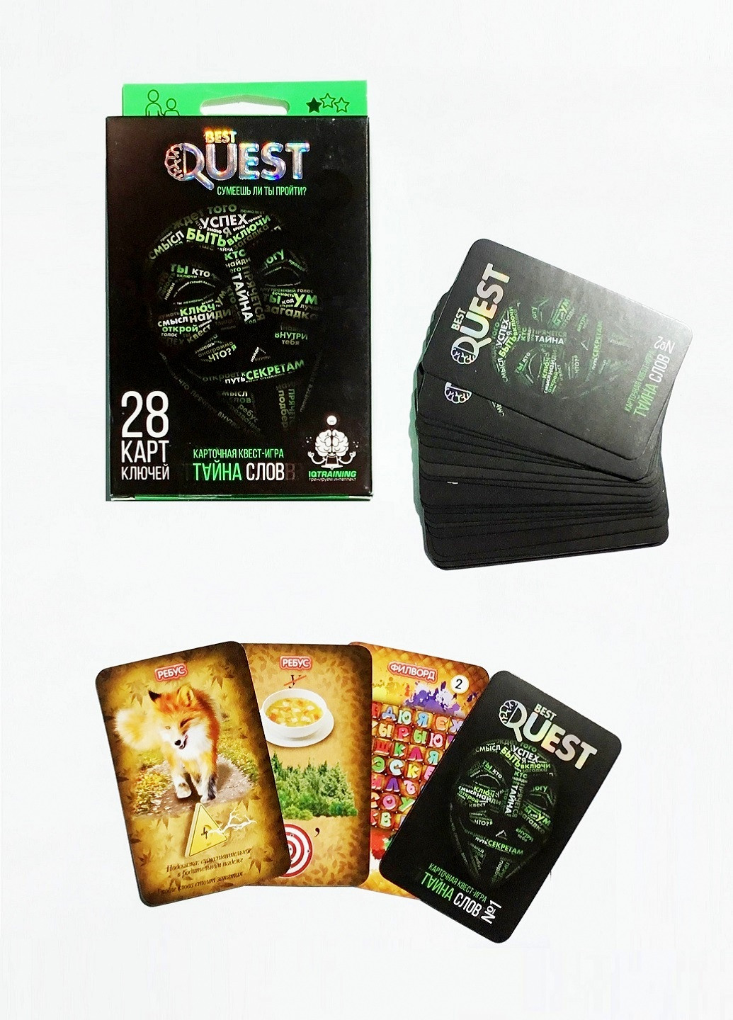 Настільна гра "Quest. Таємниця Слов" Danko Toys (143948539)