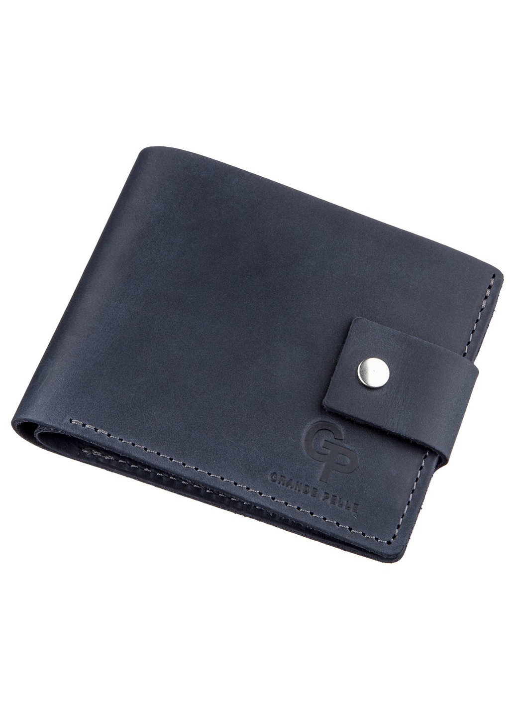 Чоловічий шкіряний гаманець 9х11х3 см Grande Pelle (252128600)