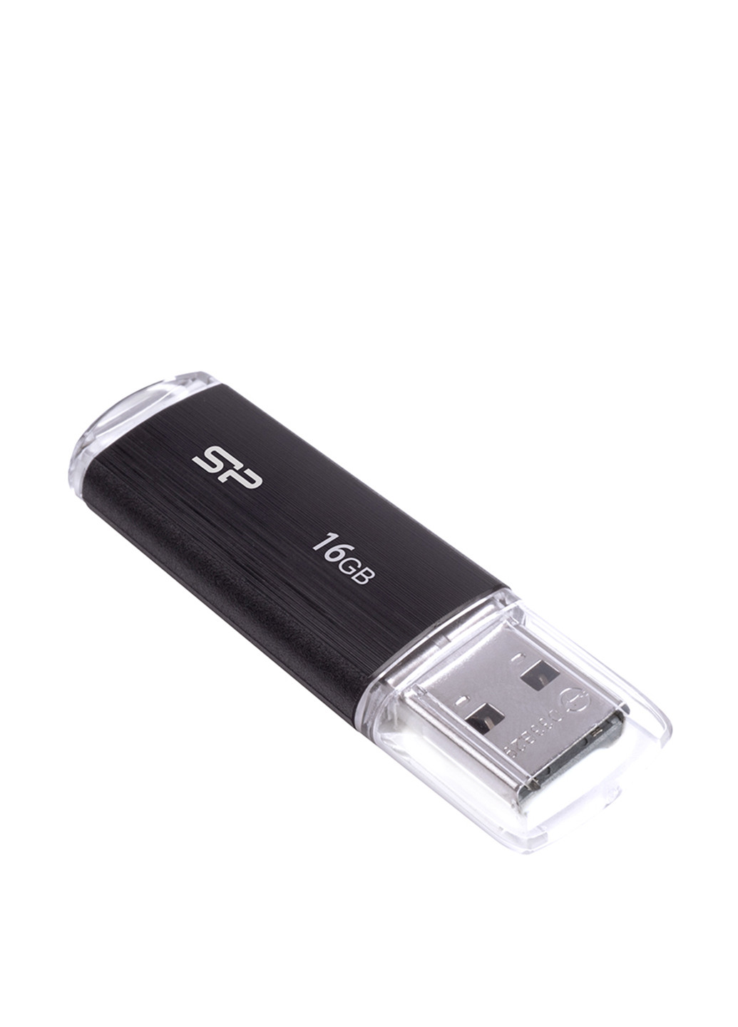 Флеш память USB Ultima U02 16GB USB 2.0 Black (SP016GBUF2U02V1K) Silicon Power флеш память usb silicon power ultima u02 16gb usb 2.0 black (sp016gbuf2u02v1k) (130221133)