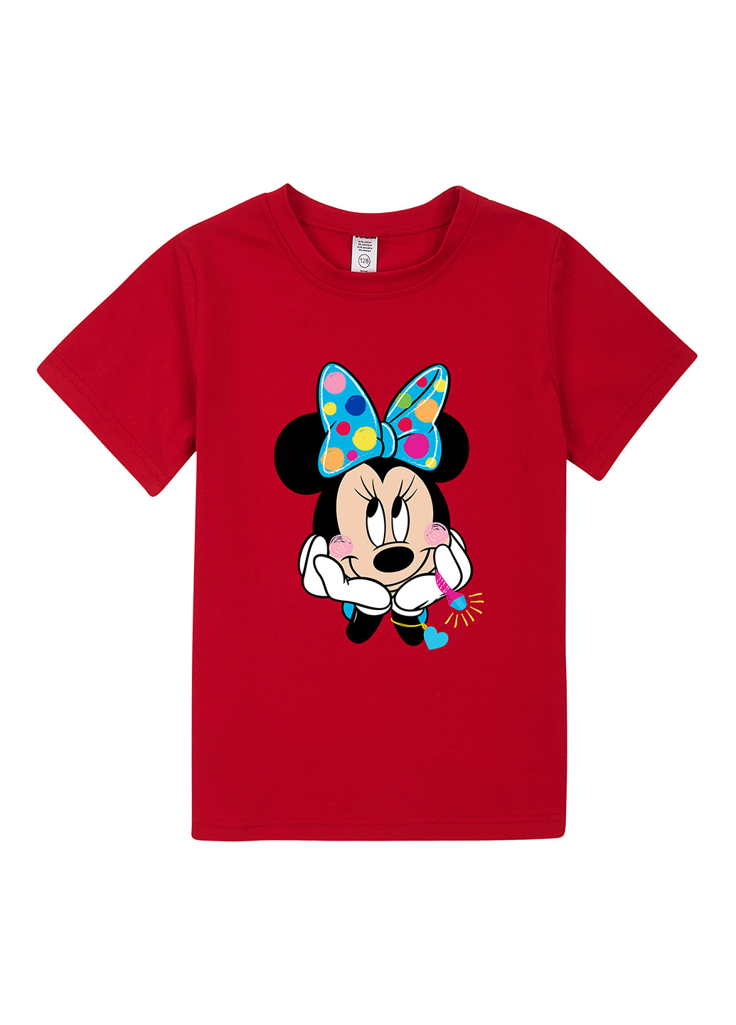 Червона демісезонна футболка Garnamama