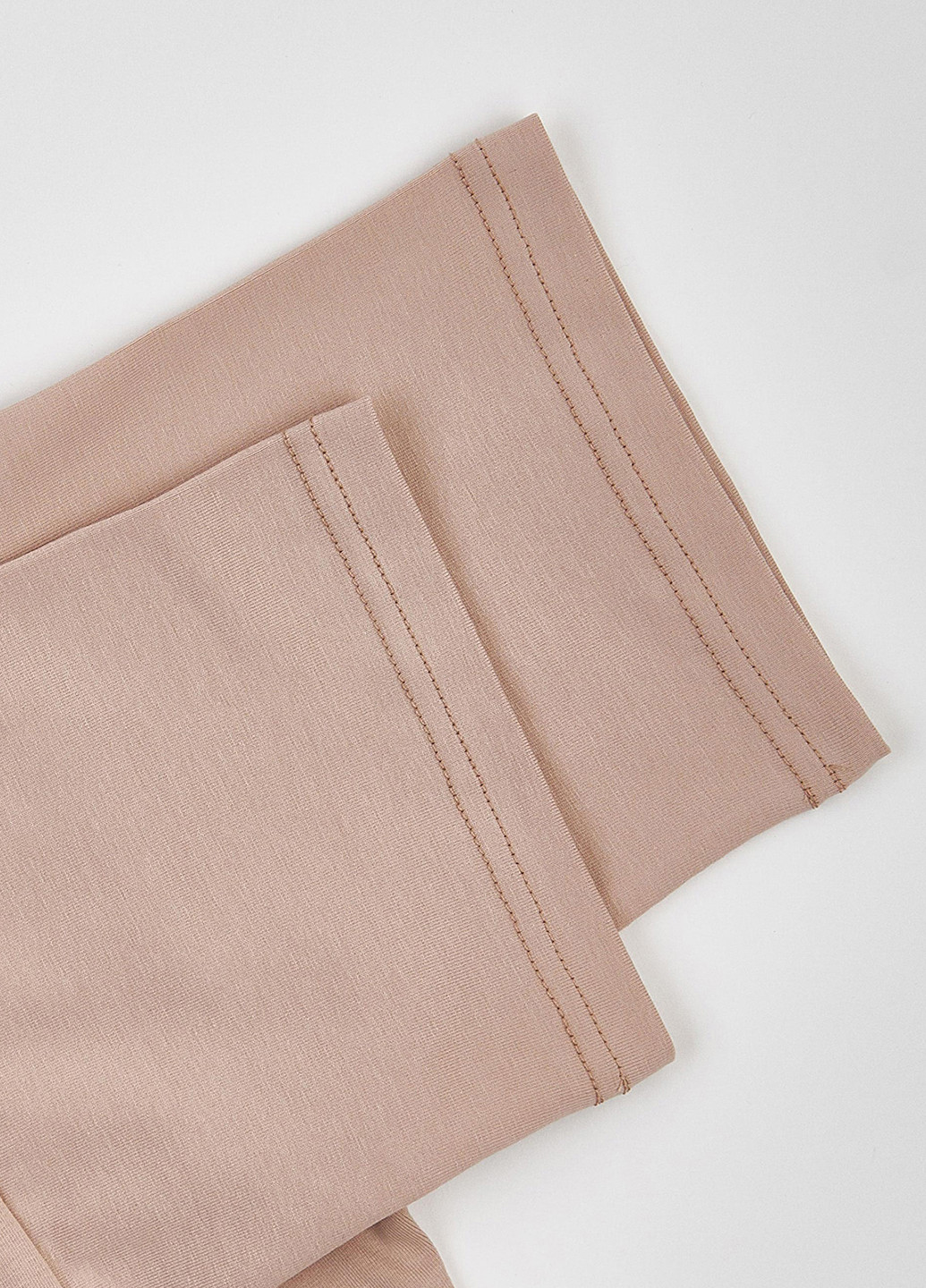 Темно-бежевая летняя футболка KRAKO