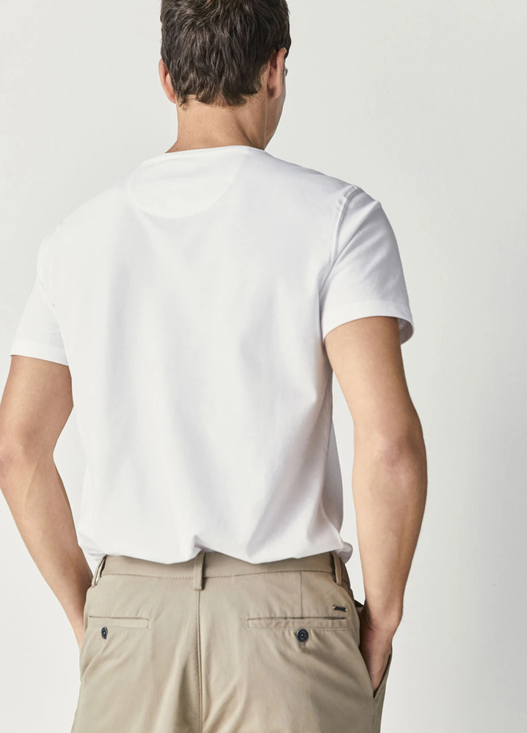 Біла футболка Massimo Dutti