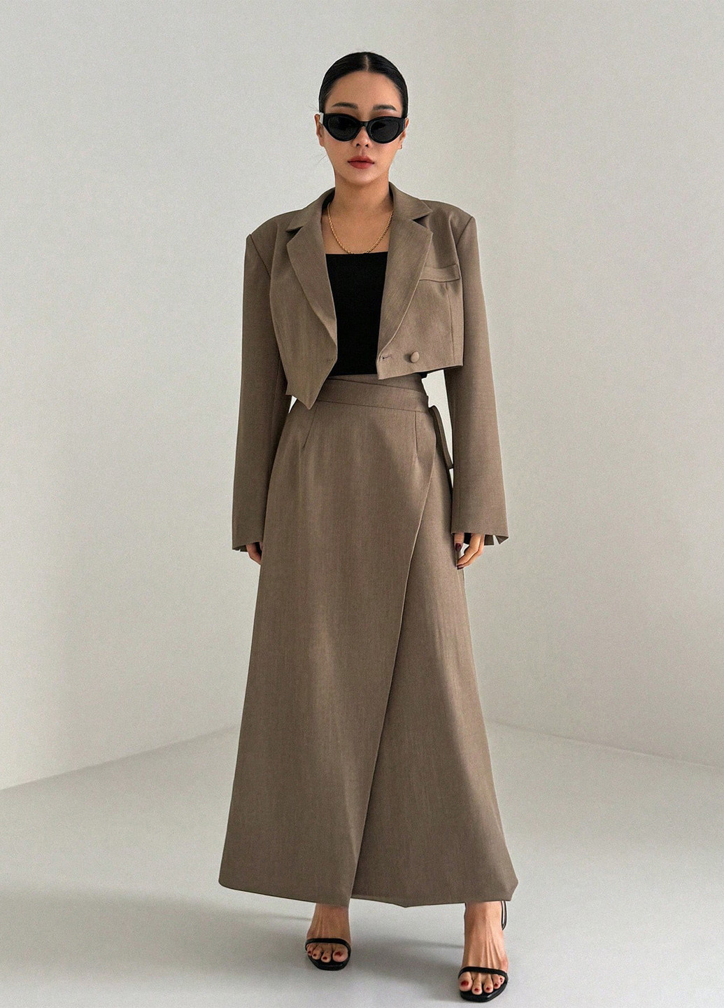 Костюм (жакет, спідниця) SHEIN (337833634)