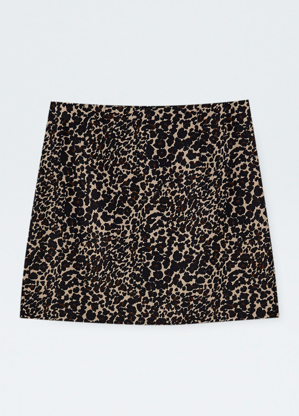 Разноцветная кэжуал леопардовая юбка Pull & Bear