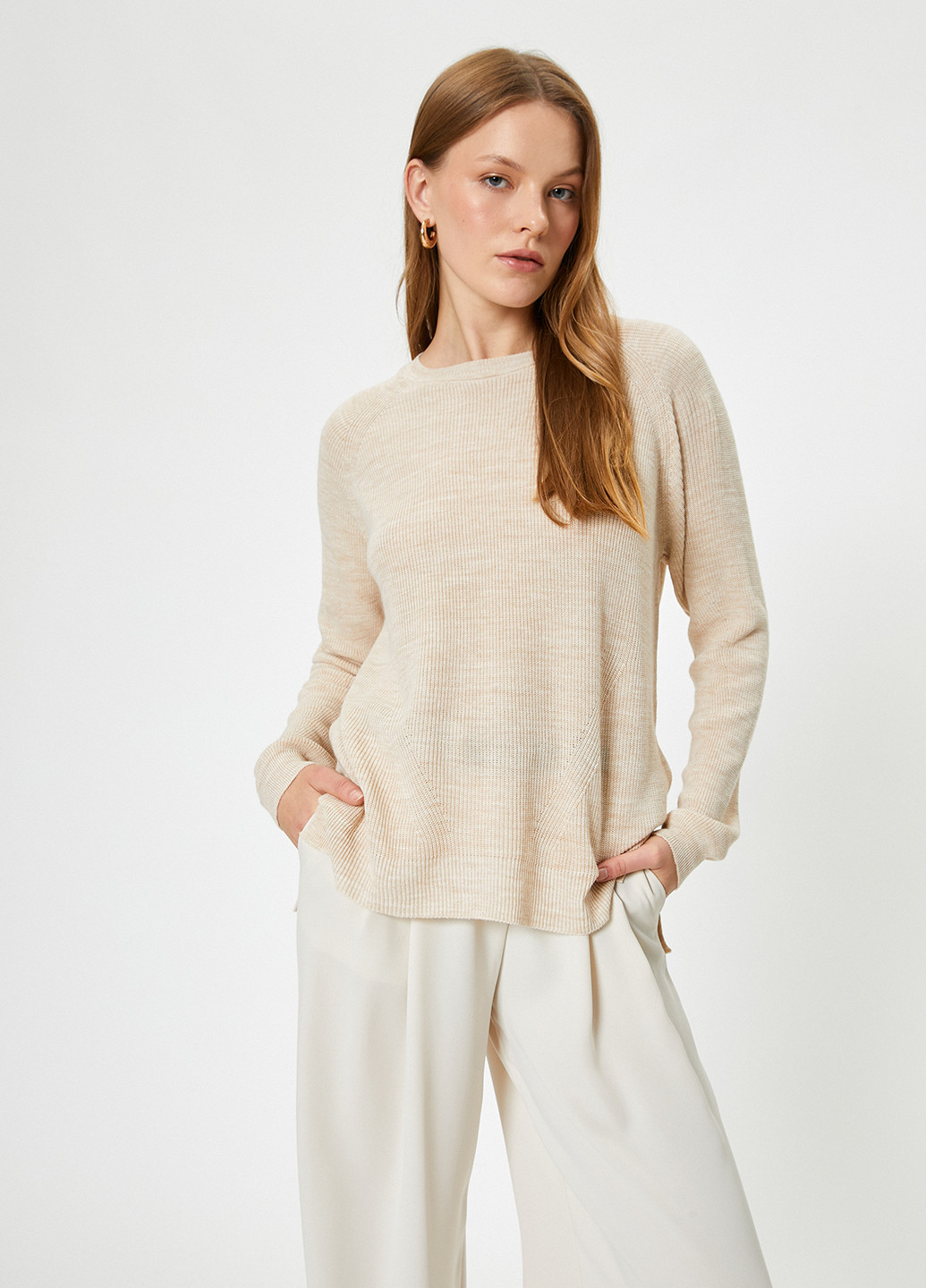 Бежевый демисезонный джемпер джемпер KOTON