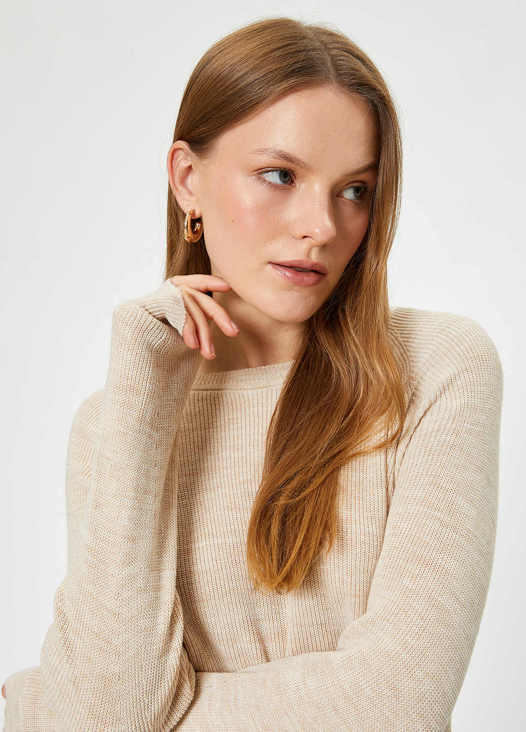 Бежевый демисезонный джемпер джемпер KOTON