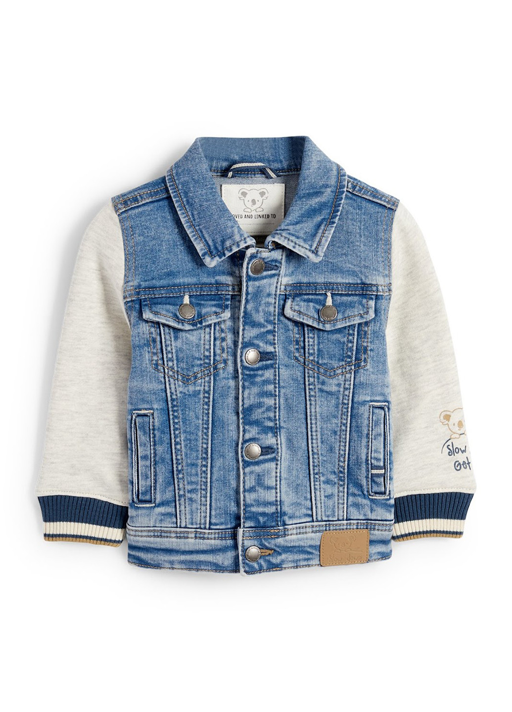 Синя демісезонна куртка C&A