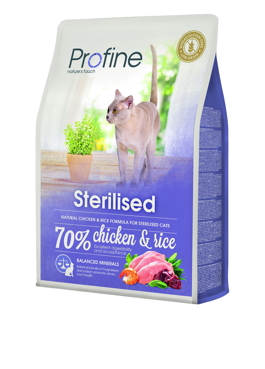 Сухой корм Cat Sterilised (курица и рис), 2 кг Profine (26596864)