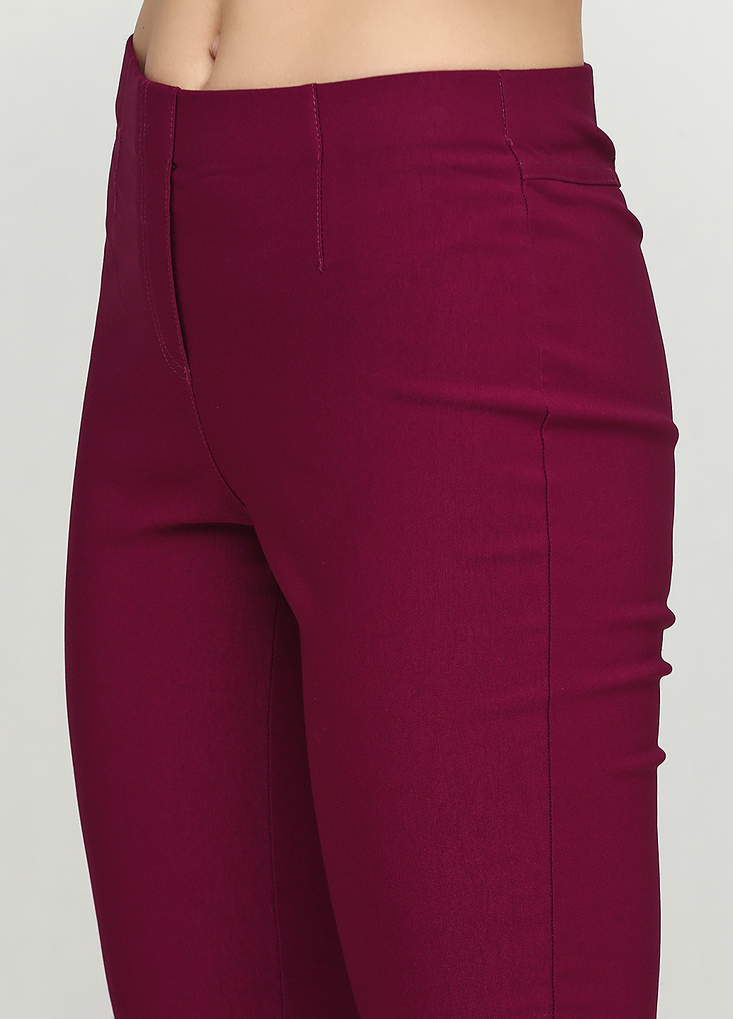 Фиолетовые кэжуал демисезонные зауженные брюки BRANDTEX CLASSIC