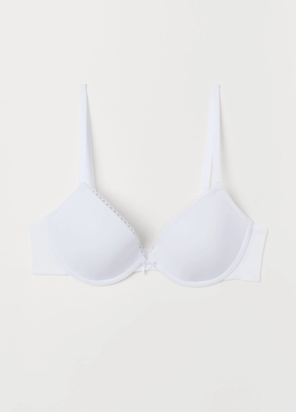 Белый бюстгальтер H&M