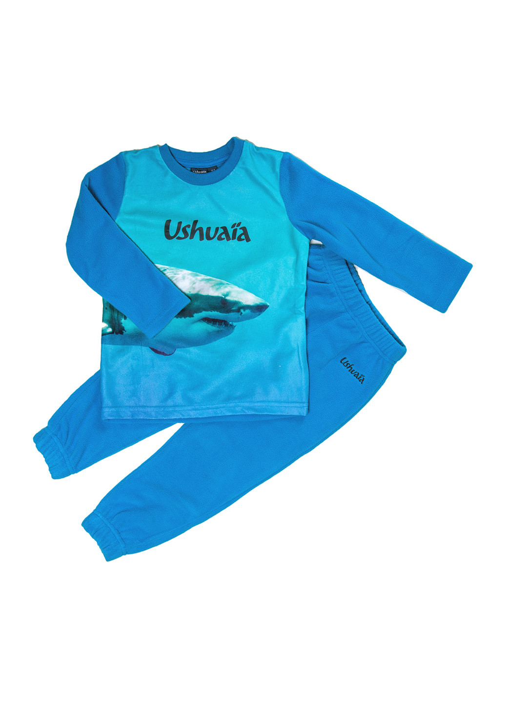 Голубая всесезон пижама (лонгслив, брюки) Ushuaia
