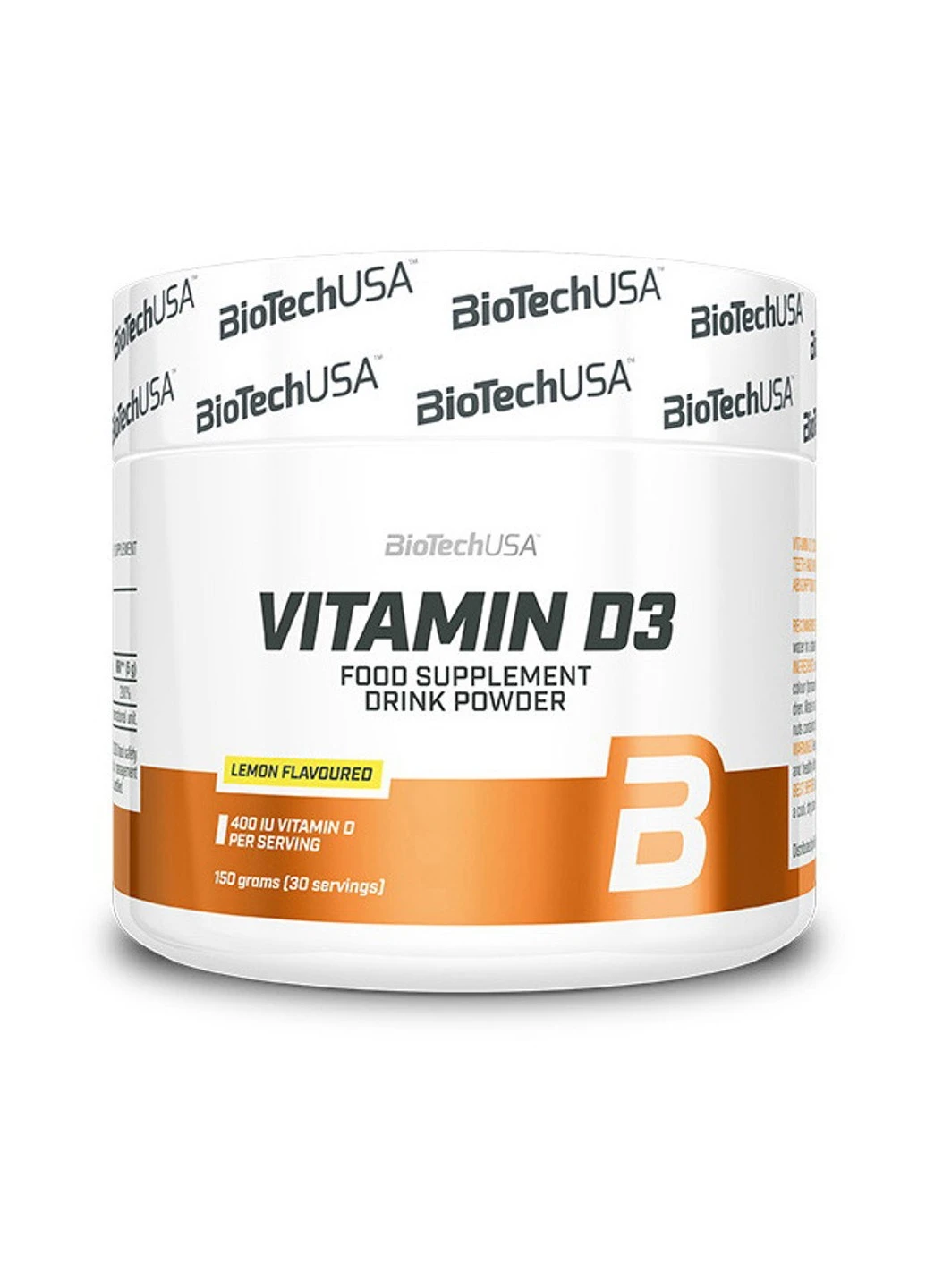 Вітамін Д3 BioTech Vitamin D3 (150 г) біотеч лимон Biotechusa (255408332)
