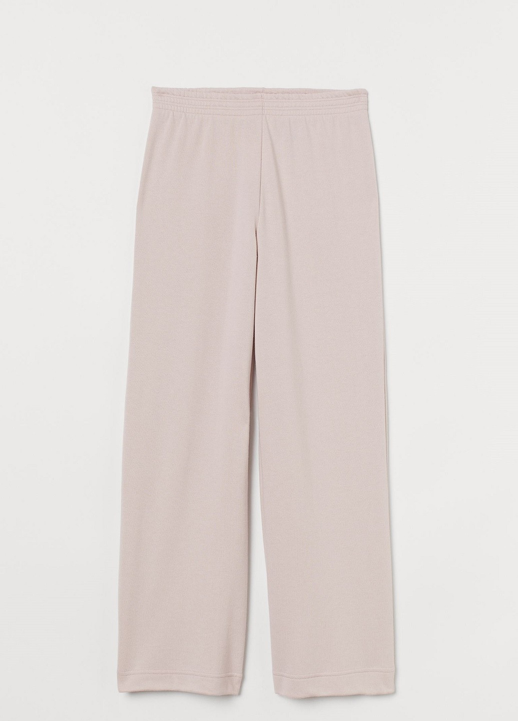 Светло-розовые демисезонные брюки H&M