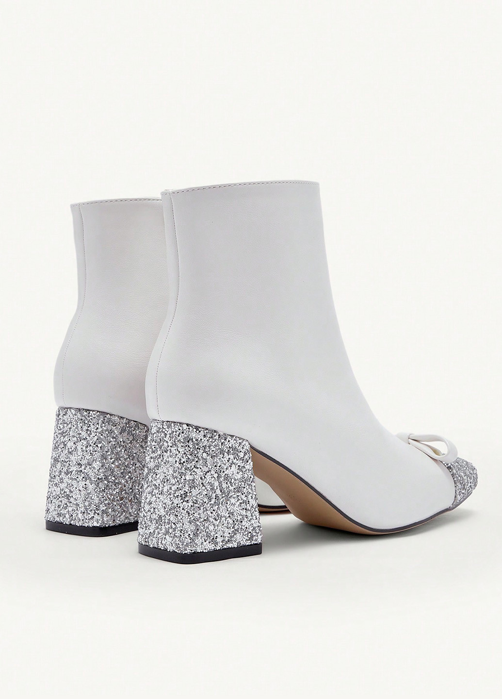 Белые демисезонная ботильоны SHEIN