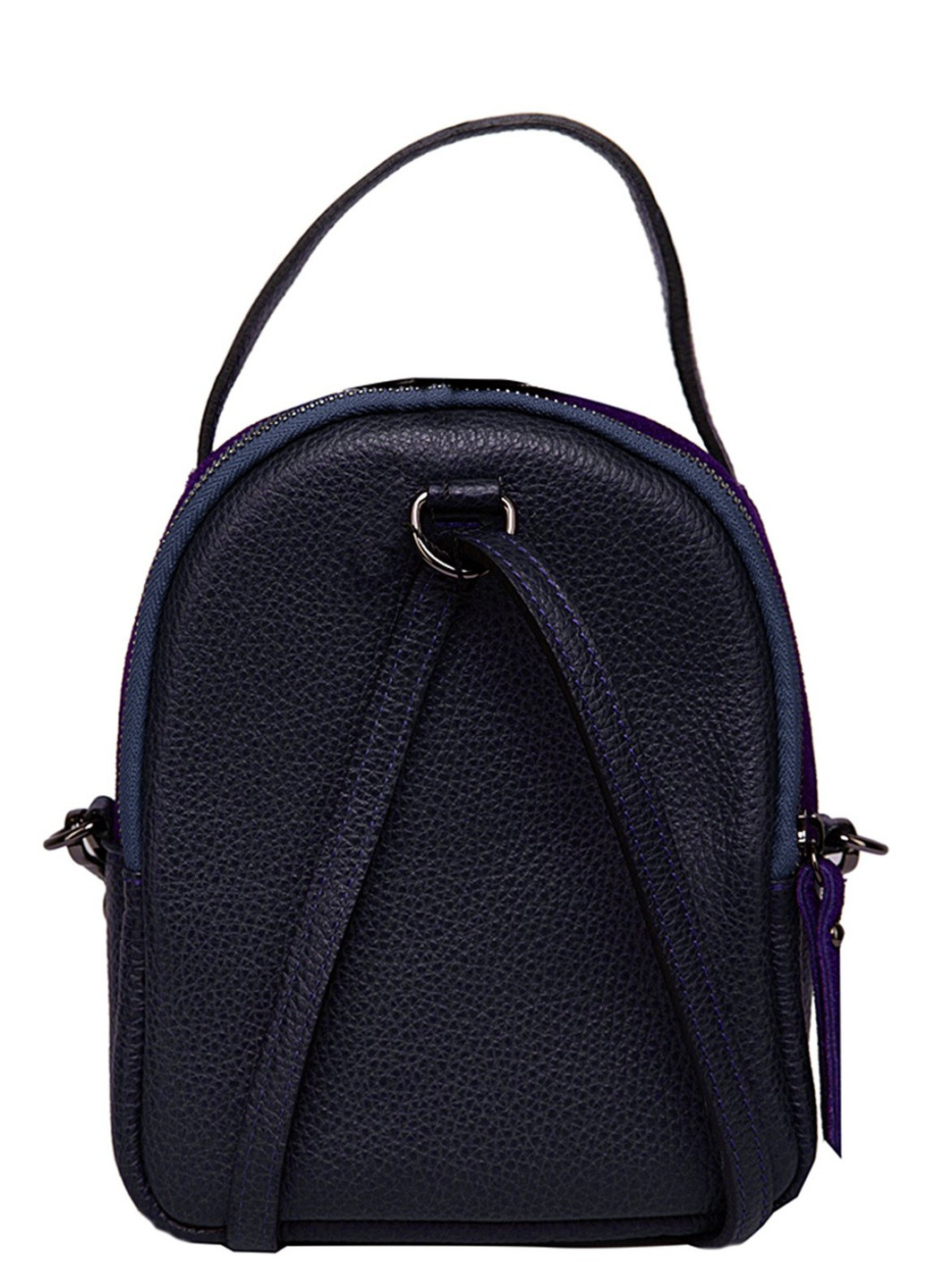Темно-синий кожаный рюкзак Conte Frostini (254368017)