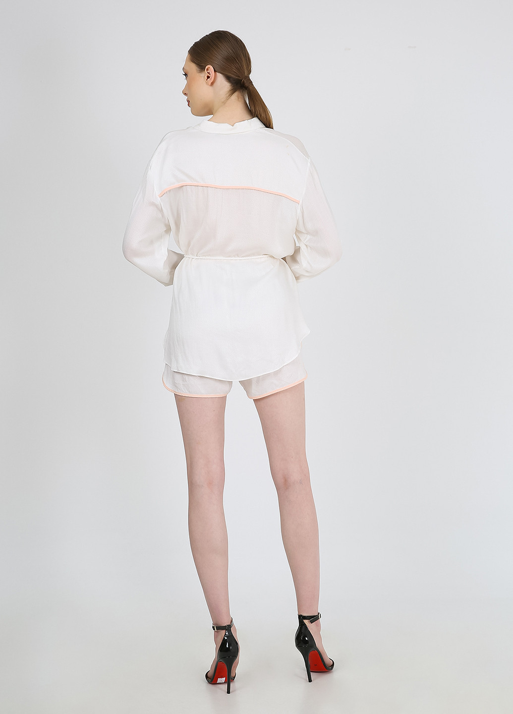 Пудровая блуза Casalini