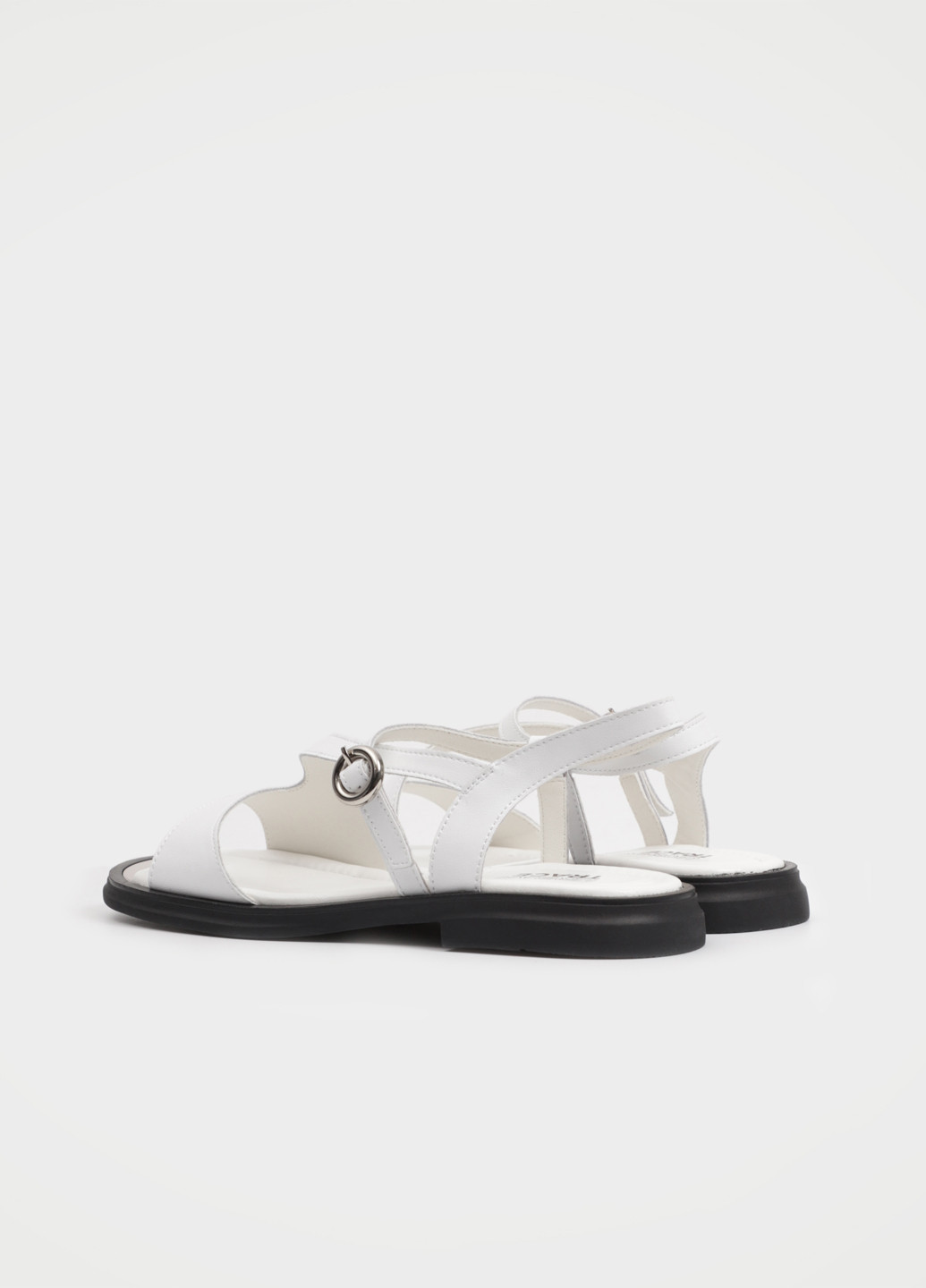 Белые босоножки Respect с ремешком