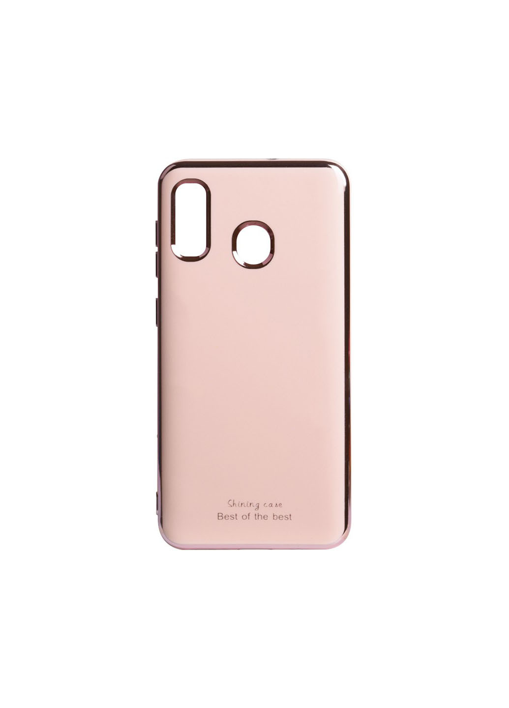 Чехол-накладка Electroplate TPU 2mm Case Samsung Galaxy A20/A30 Rose Gold Toto (231440228)