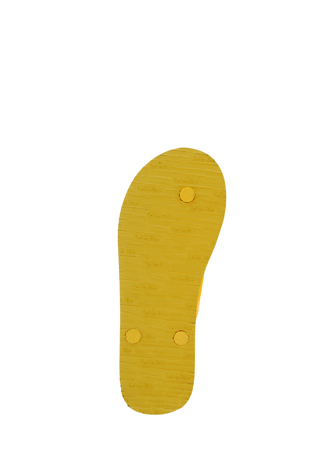 Желтые пляжные вьетнамки sonic 66-5 жёлтый Calvin Klein