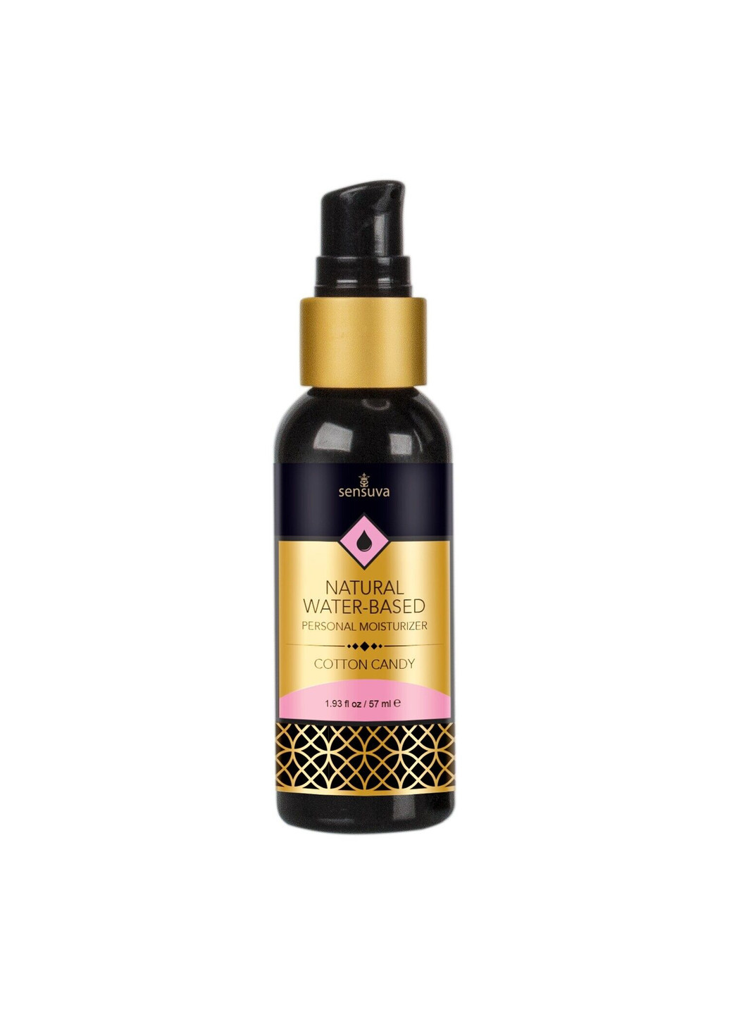 Мастило на водній основі Natural Water-Based Cotton Candy (57мл) без гліцерину та парабенів Sensuva (251931583)