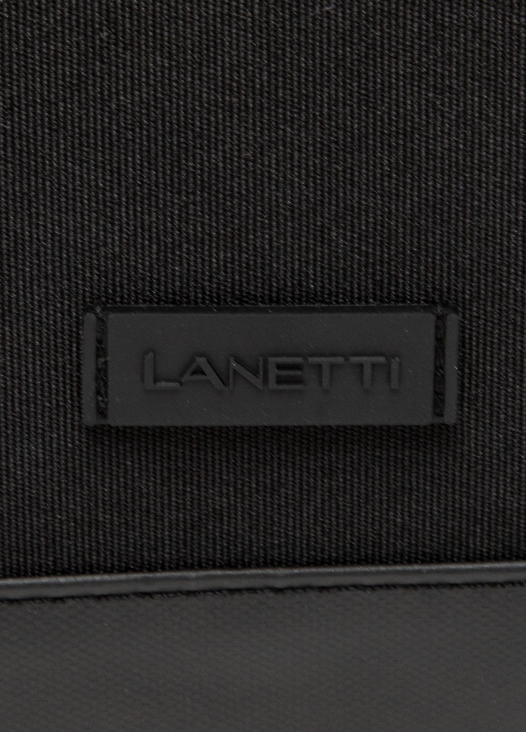 Сумка для ноутбука Lanetti BMM-S-058-10-05 однотонная чёрная