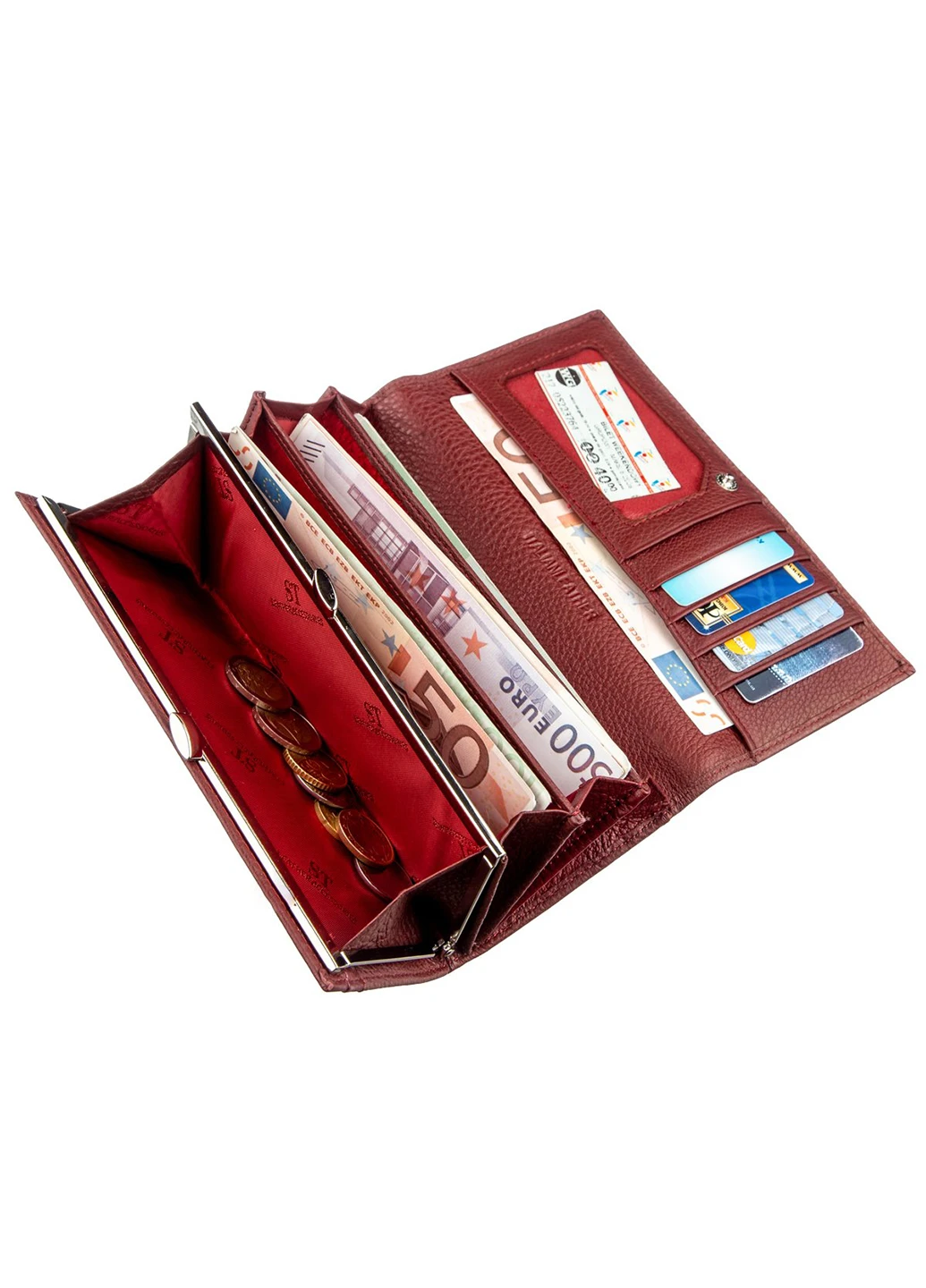 Жіночий шкіряний гаманець 18,5х9 см st leather (252128379)