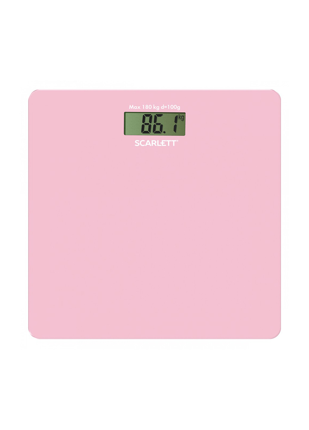 Весы напольные розовые Scarlett sc-bs33e041 (139205230)