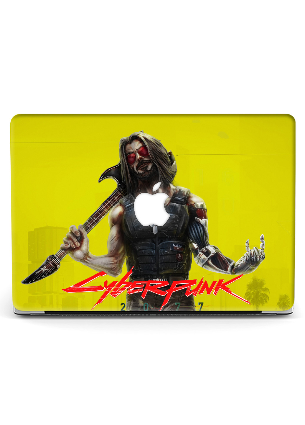 Чохол пластиковий для Apple MacBook Air 13 A1932/A2179/A2337 Кіберпанк 2077 (Cyberpunk 2077) (9656-2173) MobiPrint (218988089)