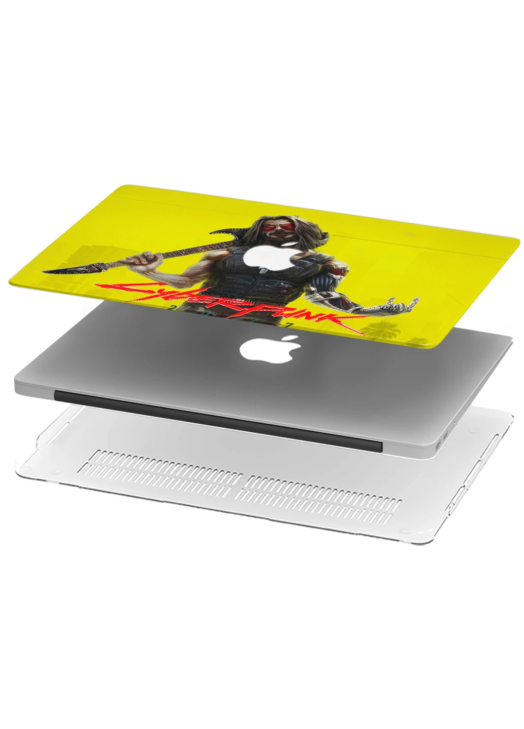 Чохол пластиковий для Apple MacBook Air 13 A1932/A2179/A2337 Кіберпанк 2077 (Cyberpunk 2077) (9656-2173) MobiPrint (218988089)